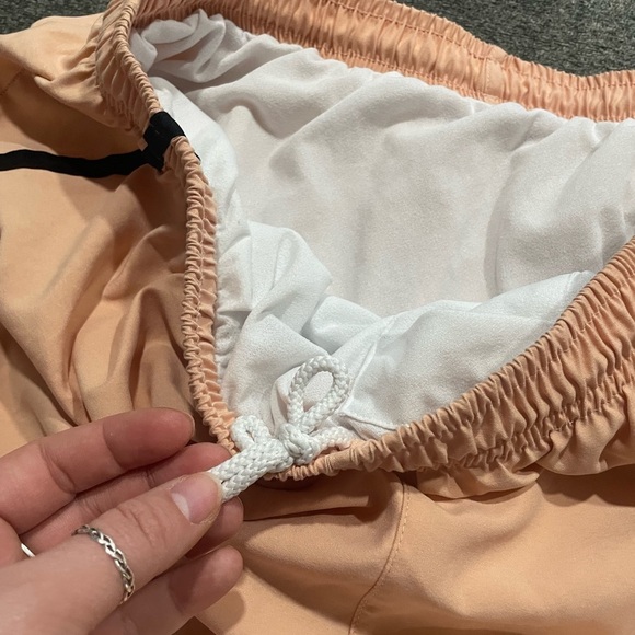 So Sporty Peach Women's Shorts with Black Accents Size XL - Picture 2 of 5